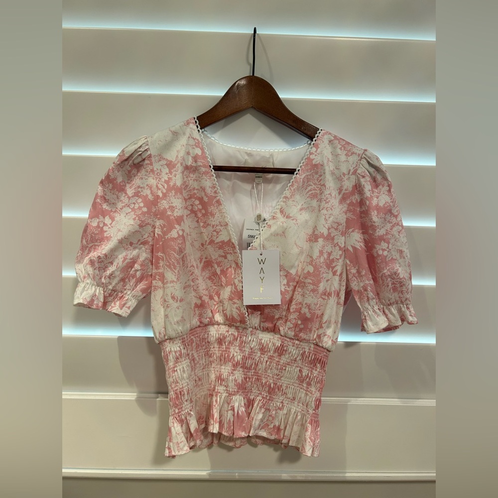 WAYF: Pink Summer Blouse